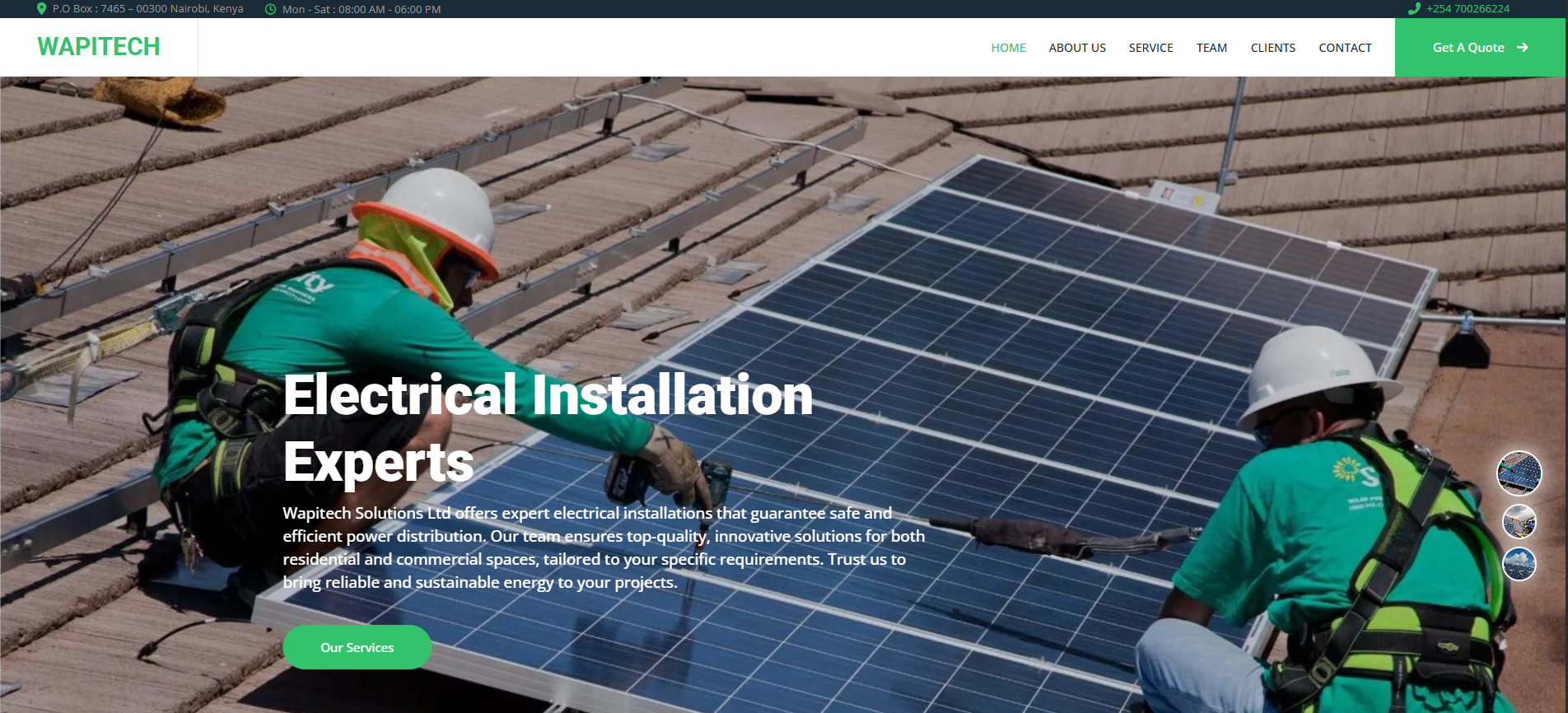 WapiTech Solutions Project